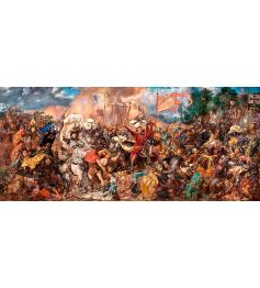 Puzzle Castorland Batalla de Grunwald, Jan Matejko de 600 Pzs