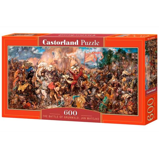 Puzzle Castorland Batalla de Grunwald, Jan Matejko de 600 Pzs