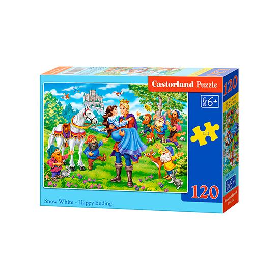 Puzzle Castorland Blancanieves Final Feliz de 120 Piezas