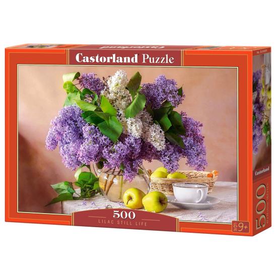 Puzzle Castorland Bodegón de Lilas de 500 Piezas Puzzle Castorland Bodegón de Lilas de 500 Piezas