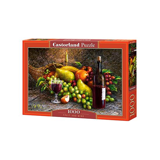 Puzzle Castorland Bodegón de Frutas y Vino de 1000 Piezas