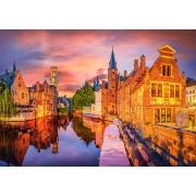 Puzzle Castorland Brujas, Bélgica de 500 Piezas