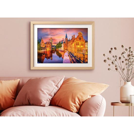 Puzzle Castorland Brujas, Bélgica de 500 Piezas