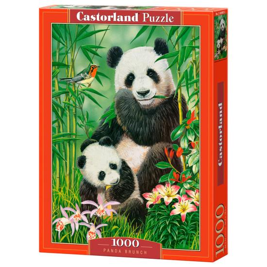 Puzzle Castorland Brunch de Pandas de 1000 Piezas Puzzle Castorland Brunch de Pandas de 1000 Piezas