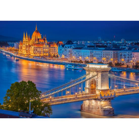 Puzzle Castorland Budapest de Noche de 500 Piezas Puzzle Castorland Budapest de Noche de 500 Piezas