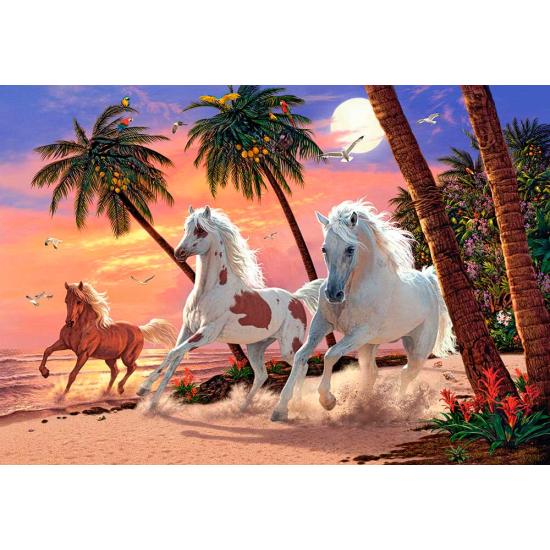 Puzzle Castorland Caballos Blancos de 1500 Piezas