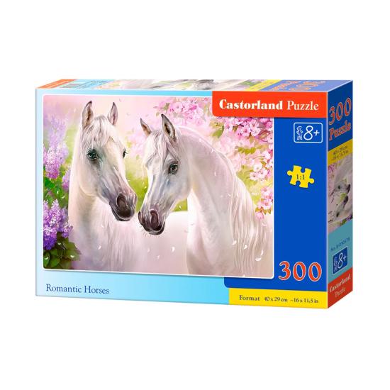 Puzzle Castorland Caballos Románticos de 300 Piezas