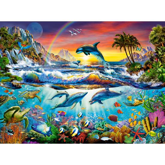 Puzzle Castorland Cala en el Paraiso de 3000 Piezas
