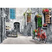 Puzzle Castorland Callejón Encantador Con Bici Roja de 500 Pzs