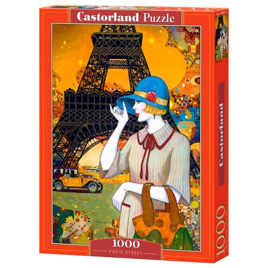 Puzzle Castorland Calles de París de 1000 Piezas