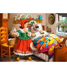 Puzzle Castorland Caperucita Roja y el Lobo de 120 Piezas