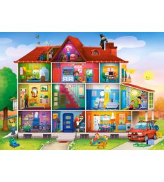 Puzzle Castorland Casa en Vivo de 120 Pzs