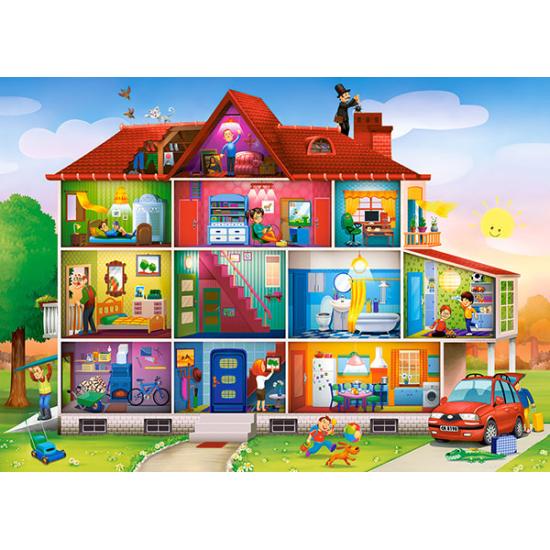 Puzzle Castorland Casa en Vivo de 120 Pzs Puzzle Castorland Casa en Vivo de 120 Pzs