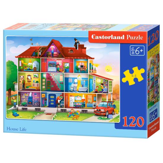 Puzzle Castorland Casa en Vivo de 120 Pzs Puzzle Castorland Casa en Vivo de 120 Pzs