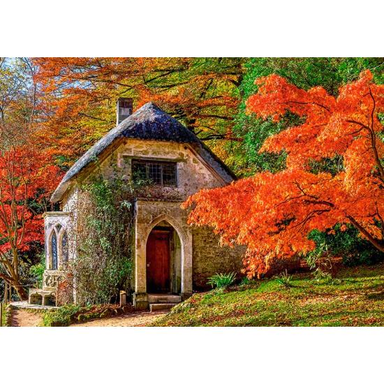 Puzzle Castorland Casa Gótica en Otoño 500 Piezas