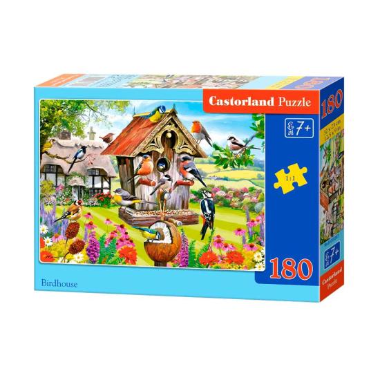 Puzzle Castorland Casa para Pájaros de 180 Piezas Puzzle Castorland Casa para Pájaros de 180 Piezas