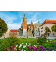 Puzzle Castorland Castillo de Wawel Cracovia, Polonia de 500 Pzs