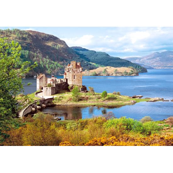 Puzzle Castorland Castillo Eilean Donan, Escocia de 2000 Piezas Puzzle Castorland Castillo Eilean Donan, Escocia de 2000 Piezas