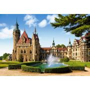 Puzzle Castorland Castillo Moszna, Polonia de 1500 Piezas