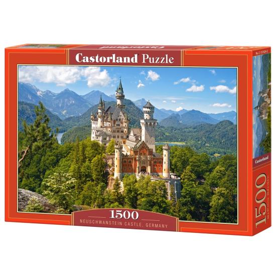 Puzzle Castorland Castillo Neushwanstein, Alemania de 1500 Piez Puzzle Castorland Castillo Neushwanstein, Alemania de 1500 Piez