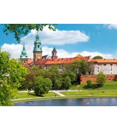 Puzzle Castorland Castillo Real de Wawel, Polonia de 500 Piezas