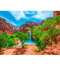 Puzzle Castorland Cataratas Havasu, Arizona EEUU de 2000 Piezas