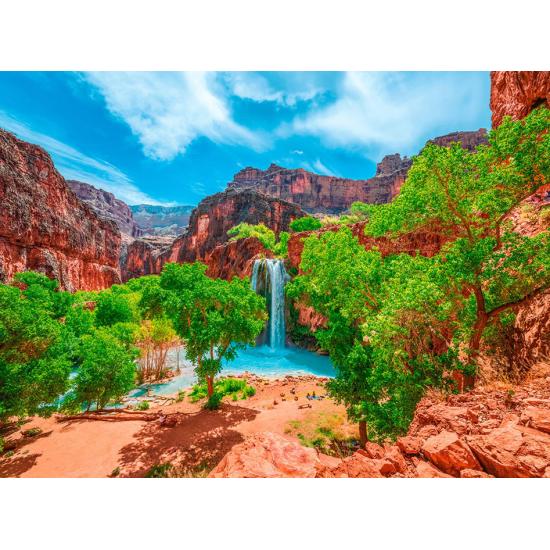 Puzzle Castorland Cataratas Havasu, Arizona EEUU de 2000 Piezas