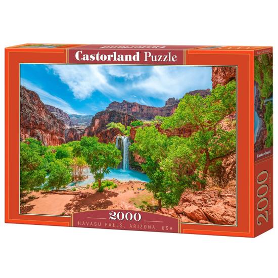 Puzzle Castorland Cataratas Havasu, Arizona EEUU de 2000 Piezas