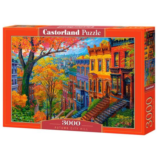 Puzzle Castorland Colina de Ciudad Otoñal de 3000 Piezas Puzzle Castorland Colina de Ciudad Otoñal de 3000 Piezas