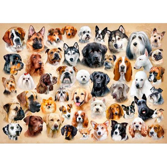 Puzzle Castorland Collage de Perros de 200 Piezas Puzzle Castorland Collage de Perros de 200 Piezas