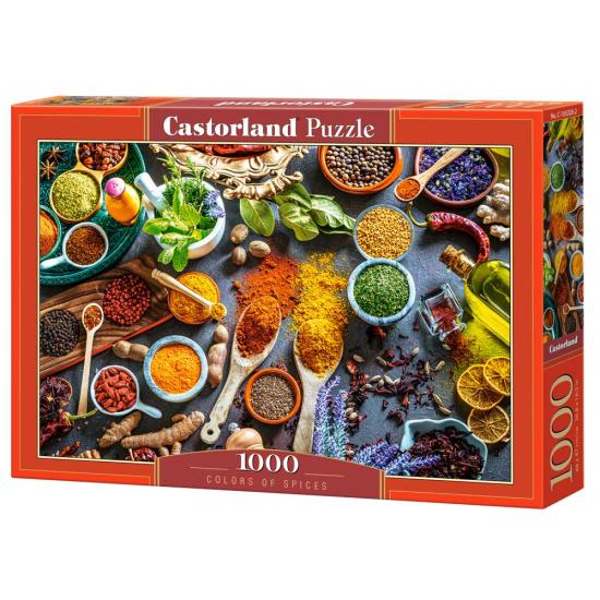 Puzzle Castorland Colores De Especias de 1000 Piezas