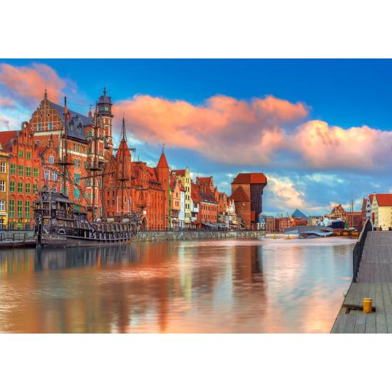 Puzzle Castorland Colores de Gdansk de 500 Piezas Puzzle Castorland Colores de Gdansk de 500 Piezas