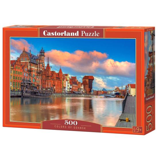 Puzzle Castorland Colores de Gdansk de 500 Piezas Puzzle Castorland Colores de Gdansk de 500 Piezas