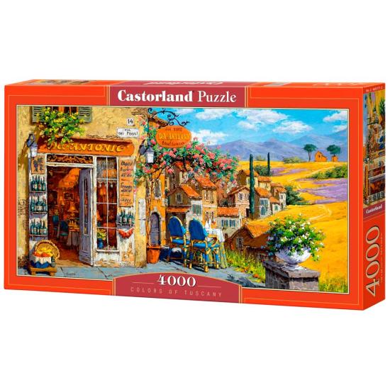 Puzzle Castorland Colores de la Toscana de 4000 Piezas