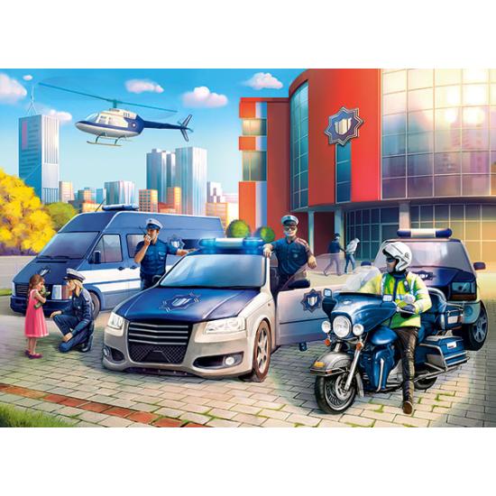 Puzzle Castorland Comisaría de Policía de 100 Piezas Puzzle Castorland Comisaría de Policía de 100 Piezas