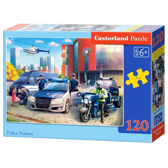 Puzzle Castorland Comisaría de Policía de 120 Pzs Puzzle Castorland Comisaría de Policía de 120 Pzs