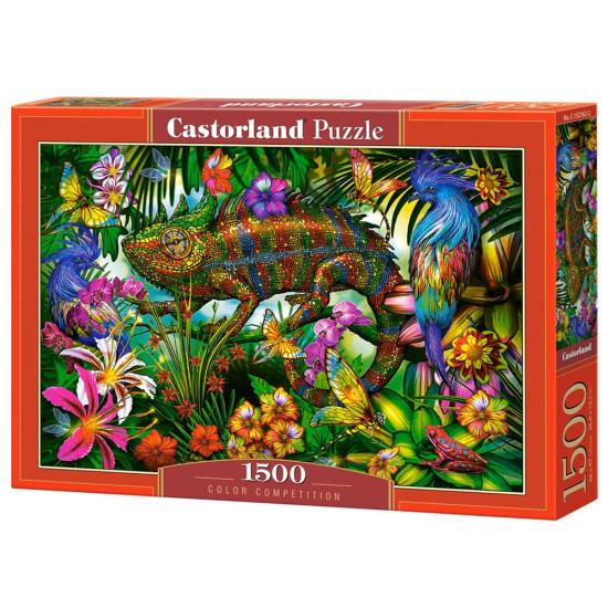 Puzzle Castorland Competición de Colorido de 1500 Piezas