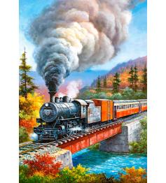 Puzzle Castorland Tren Cruzando de 500 Piezas