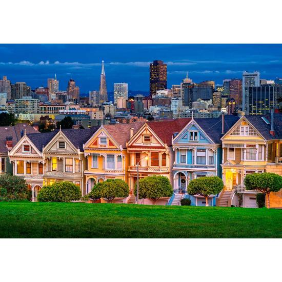 Puzzle Castorland Damas Pintadas, San Francisco, 1000 Piezas Puzzle Castorland Damas Pintadas, San Francisco, 1000 Piezas