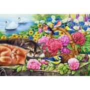 Puzzle Castorland Domingo Perezoso de 1000 Piezas