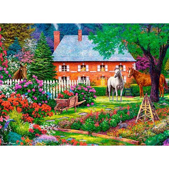 Puzzle Castorland Dulce Jardín de 300 Piezas