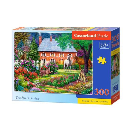 Puzzle Castorland Dulce Jardín de 300 Piezas