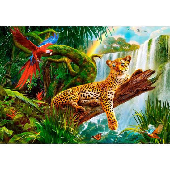 Puzzle Castorland El Descanso del Leopardo de 1000 Piezas