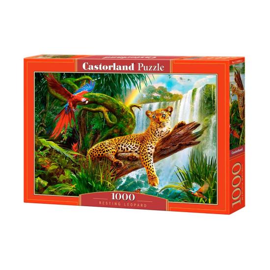 Puzzle Castorland El Descanso del Leopardo de 1000 Piezas