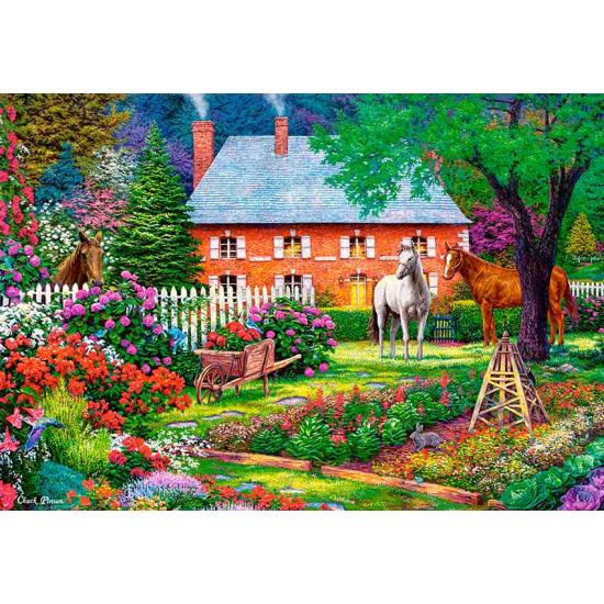 Puzzle Castorland El Dulce Jardín 1500 Piezas