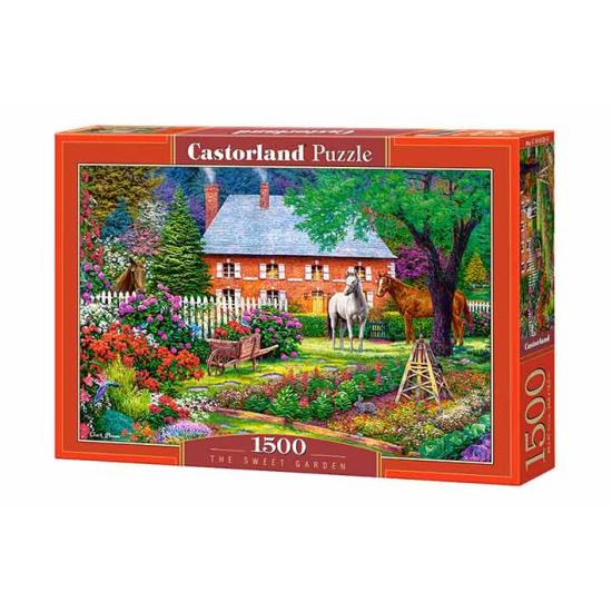 Puzzle Castorland El Dulce Jardín 1500 Piezas