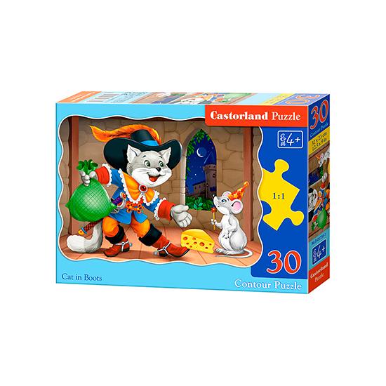 Puzzle Castorland El Gato con Botas de 30 Piezas