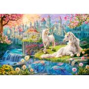 Puzzle Castorland El Reinado Del Unicornio de 1500 Piezas