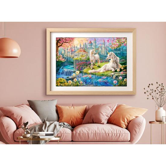 Puzzle Castorland El Reinado Del Unicornio de 1500 Piezas