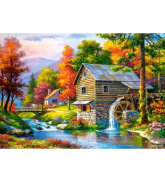 Puzzle Castorland El Viejo Molino de Sutter 500 Piezas